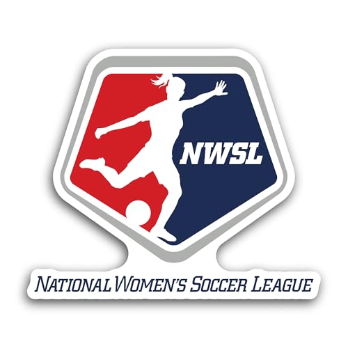2 (Pieces) 3" and 5" National Women’s S0ccer League Sticker, Waterproof Vinyl Decals for Many Purpos