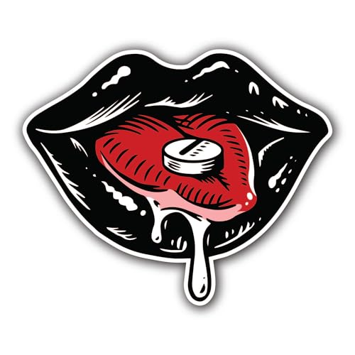2 (Pieces) 3" and 5" October 31st Text Sticker, Waterproof Vinyl Decals for Many Purpose Like Cars,
