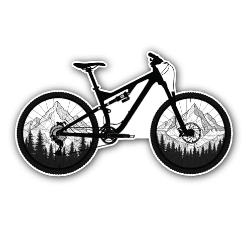 2 (Pieces) 3" and 5" Zombie Baby Head Sticker, Waterproof Vinyl Decals for Many Purpose Like Cars, T