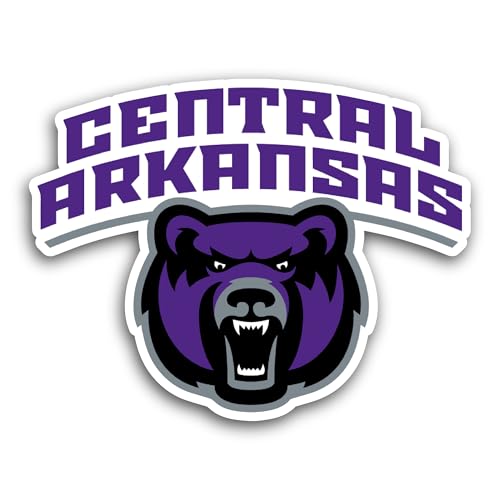 2 (Pieces) 3" and 5" Central Ark@nsas Bears Sticker, Waterproof Vinyl Decals for Many Purpose Like C
