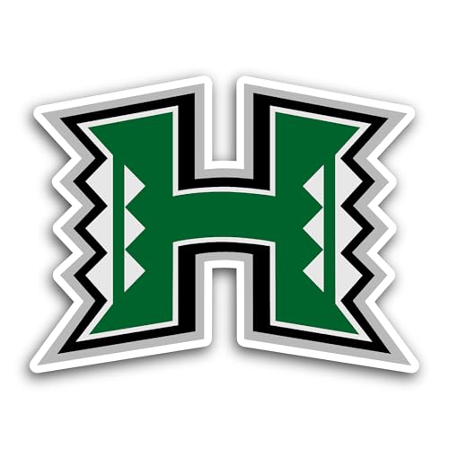 2 (Pieces) 3" and 5" H Logo Sticker, Waterproof Vinyl Decals for Many Purpose Like Cars, Trucks, Lap