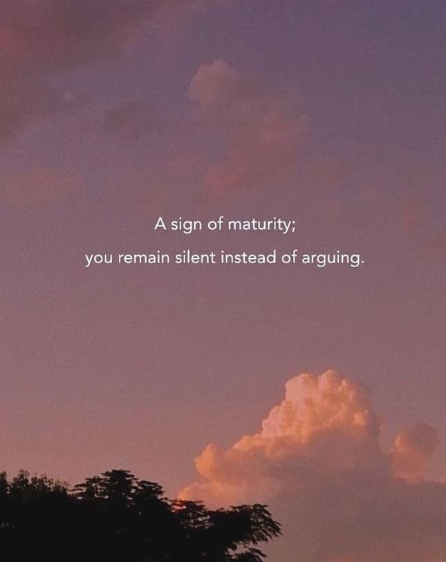 A Sign of Maturity Message Sticker - 5" Vinyl Sticker Waterproof