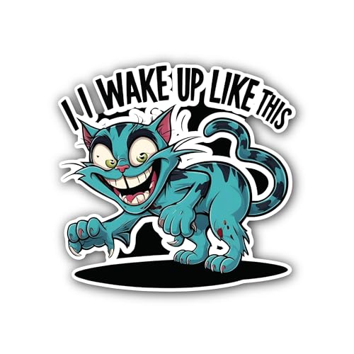 Strong Powerful Brave and Unstoppable with Purple Background - 5" Vinyl Sticker Waterproof