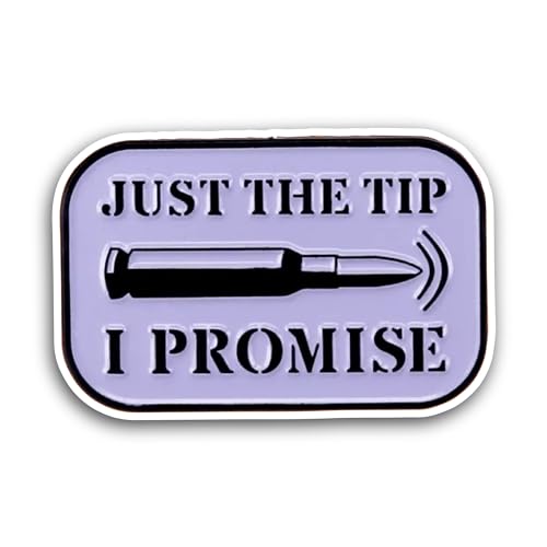 2 (Pieces) 3" and 5" Just The Tip Sticker, Waterproof Vinyl Decals for Many Purpose Like Cars, Truck