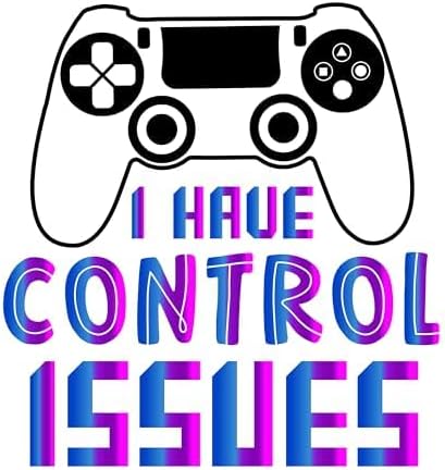 Inspirational Quote I Have Control Issues Great Gift Motivational Sticker Vinyl Decal Motivation Stickers- 5" Vinyl Sticker Waterproof