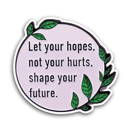 2 (Pieces) 3" and 5" Let Your Hopes Sticker, Waterproof Vinyl Decals for Many Purpose Like Cars, Tru