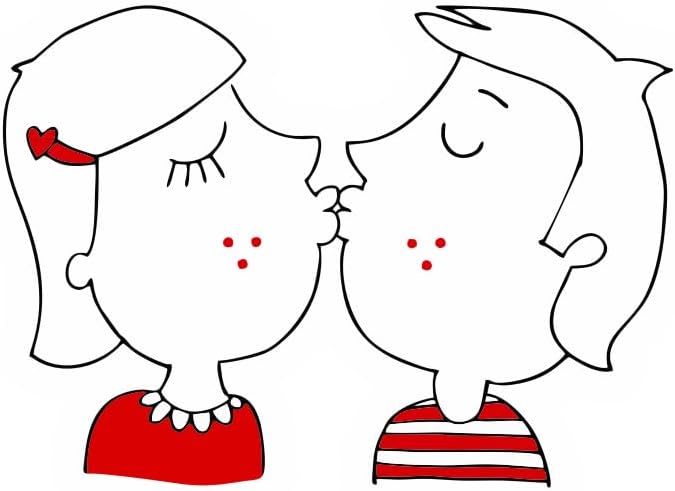 Inspirational Quote Kissing Couple Motivational Sticker Vinyl Decal Motivation Stickers- 5" Vinyl Sticker Waterproof