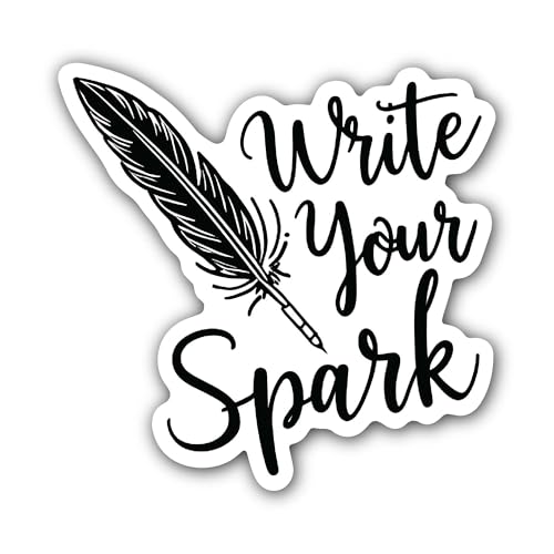 Today is an Awesome New Day to Set Goals and get Going Message Sticker - 5" Vinyl Sticker Waterproof