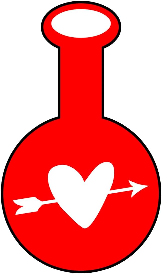 Inspirational Quote Chemistry Heart Love Motivational Sticker Vinyl Decal Motivation Stickers- 5" Vinyl Sticker Waterproof