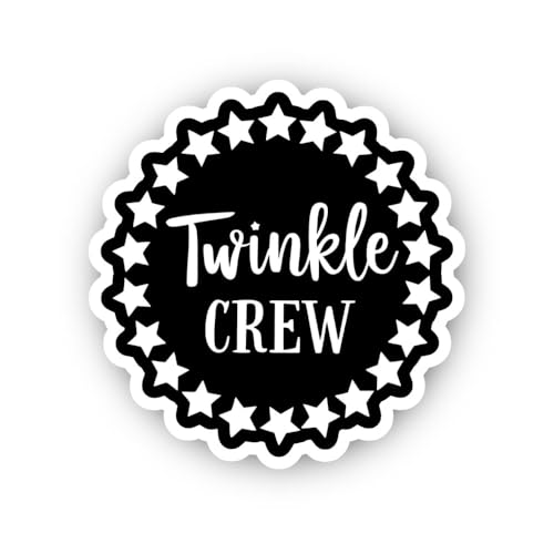2 (Pieces) 3" and 5" Sinister Sticker, Waterproof Vinyl Decals for Many Purpose Like Cars, Trucks, L
