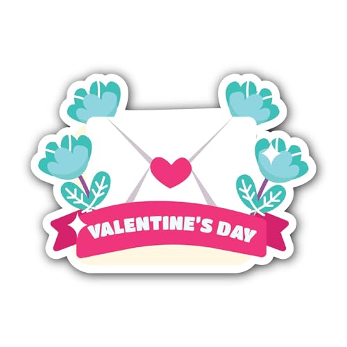 2 (Pieces) 3" and 5" Our Love is Forever Text Sticker, Waterproof Vinyl Decals for Many Purpose Like