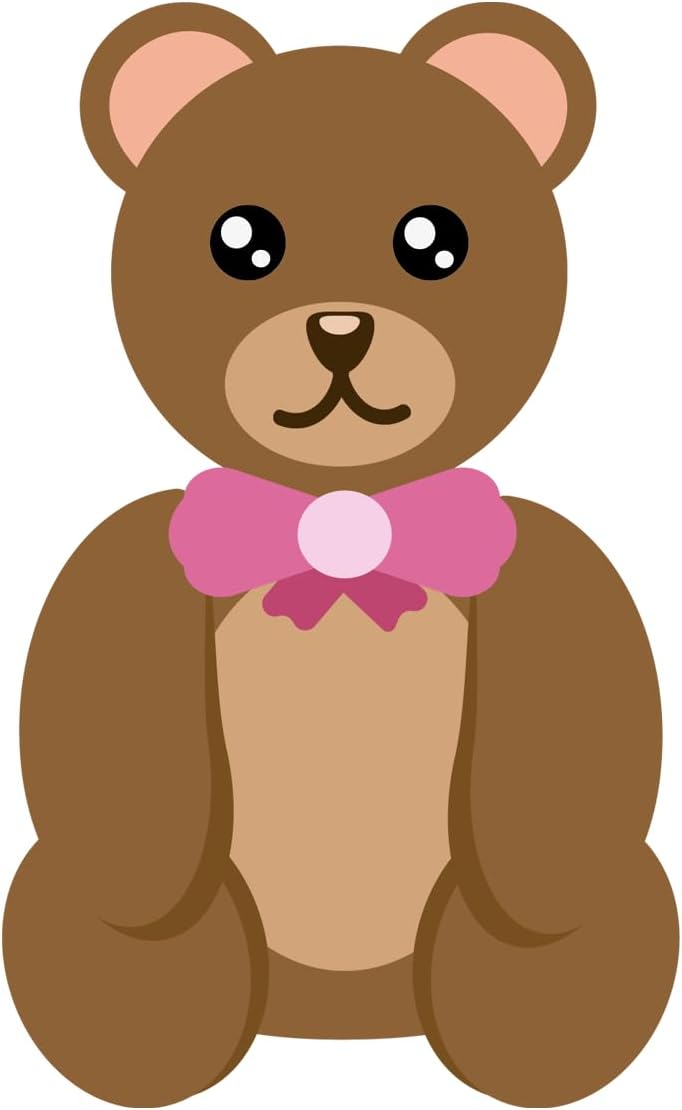 Inspirational Quote Bear in Cry Mood Motivational Sticker Vinyl Decal Motivation Stickers- 5" Vinyl Sticker Waterproof