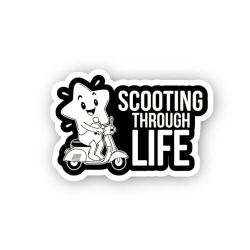 2 (Pieces) 3" and 5" Think Positive Sticker, Waterproof Vinyl Decals for Many Purpose Like Cars, Tru
