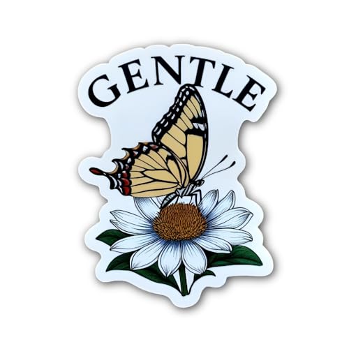 Temporary People give Permanent Lessons Message Sticker - 5" Vinyl Sticker Waterproof