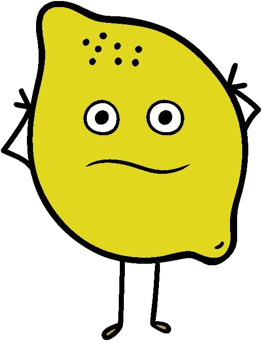 Inspirational Quote Funny Lemon Motivational Sticker Vinyl Decal Motivation Stickers- 5" Vinyl Sticker Waterproof