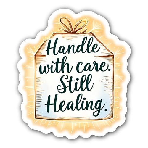 2 (Pieces) 3" and 5" Fun and Colorful Sticker, Waterproof Vinyl Decals for Many Purpose Like Cars, T