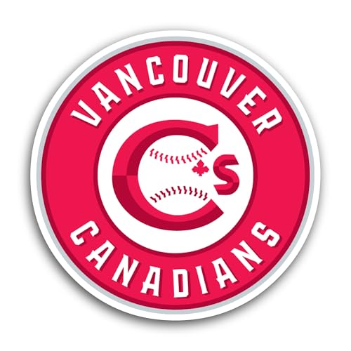 2 (Pieces) 3" and 5" Vanc0uver C@nadians Logo Sticker, Waterproof Vinyl Decals for Many Purpose Like