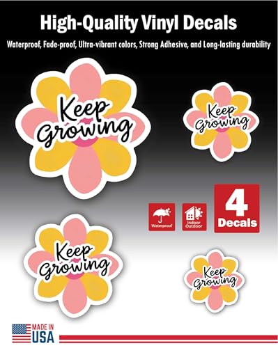 Inspirational Quote Love The Small Things Motivational Sticker Vinyl Decal Motivation Stickers - 5"