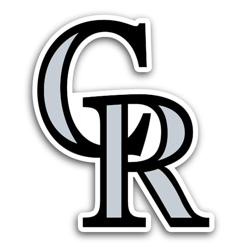 2 (Pieces) 3" and 5" C0lorado Rockies Sticker, Waterproof Vinyl Decals for Many Purpose Like Cars, T
