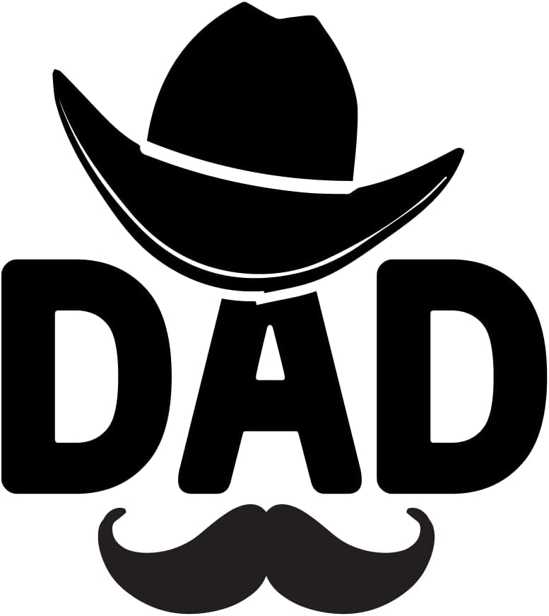 Inspirational Quote "Dad, Cool Sticker" Motivational Sticker Vinyl Decal Motivation Stickers- 5" Vinyl Sticker Waterproof