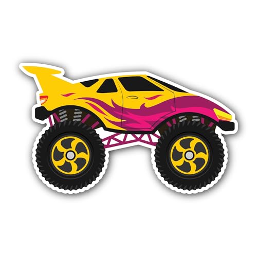 2 (Pieces) 3" and 5" Werewolf Emoticon Sticker, Waterproof Vinyl Decals for Many Purpose Like Cars,
