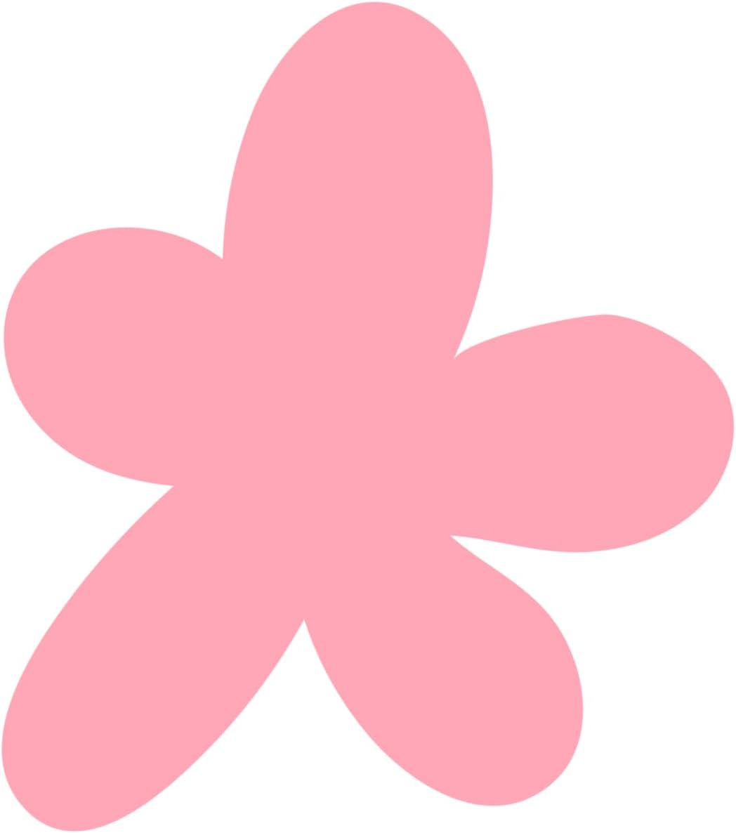 Inspirational Quote "Pink Flower Sticker," Motivational Sticker Vinyl Decal Motivation Stickers- 5" Vinyl Sticker Waterproof