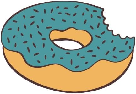 Inspirational Quote Donut- Motivational Sticker Vinyl Decal Motivation Stickers- 5" Vinyl Sticker Waterproof
