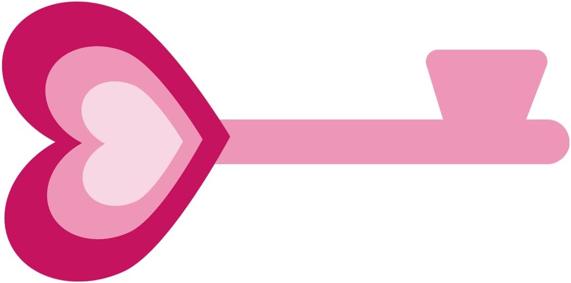 Inspirational Quote Key of Heart Motivational Sticker Vinyl Decal Motivation Stickers- 5" Vinyl Sticker Waterproof