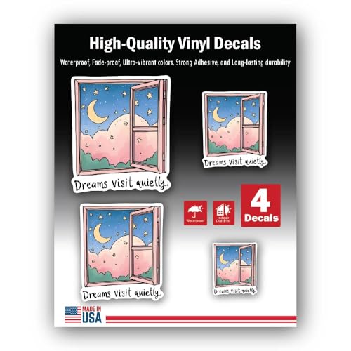 2 (Pieces) 3" and 5" Stickers n Decals Make A Bucket List - Motivational Sticker Vinyl Decal Sticker