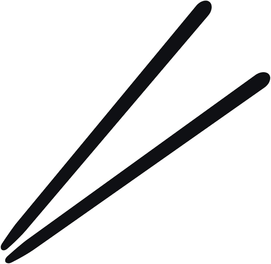 Inspirational Quote Chopsticks for Sushi, Vector Icon. Motivational Sticker Vinyl Decal Motivation Stickers- 5" Vinyl Sticker Waterproof