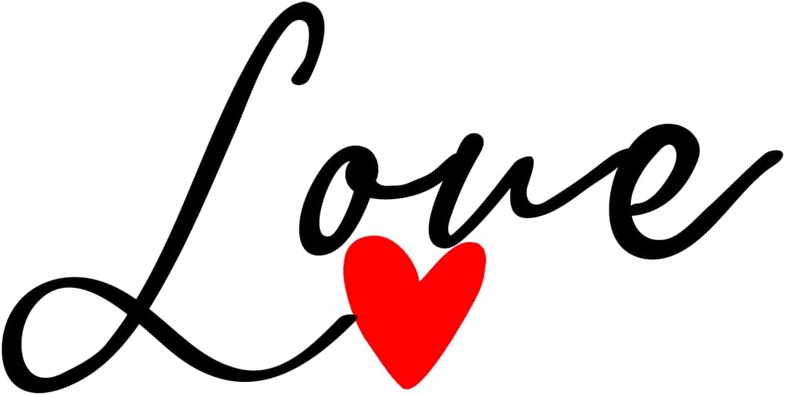 Inspirational Quote Love Motivational Sticker Vinyl Decal Motivation Stickers- 5" Vinyl Sticker Waterproof