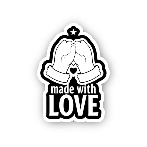 2 (Pieces) 3" and 5" GSA All The Way Sticker, Waterproof Vinyl Decals for Many Purpose Like Cars, Tr