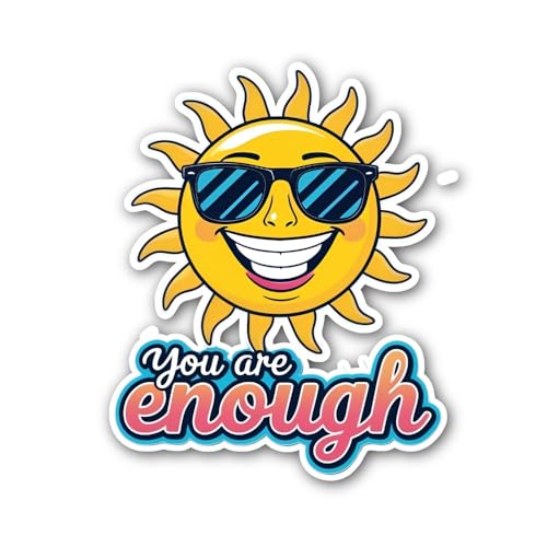 On Christmas Day I Remembered That no matterr How Dark The Night Seems - 5" Vinyl Sticker Waterproof
