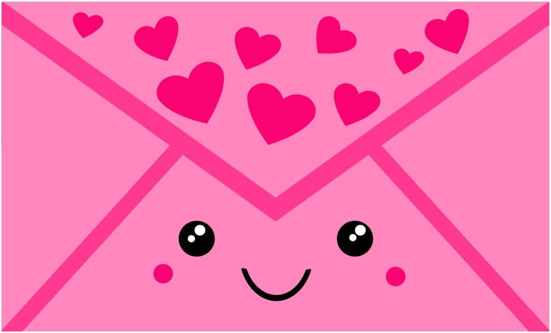 Inspirational Quote Envelope Valentines Day Motivational Sticker Vinyl Decal Motivation Stickers- 5" Vinyl Sticker Waterproof