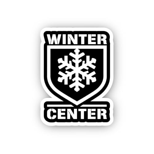 2 (Pieces) 3" and 5" ACK ACK Sticker, Waterproof Vinyl Decals for Many Purpose Like Cars, Trucks, La