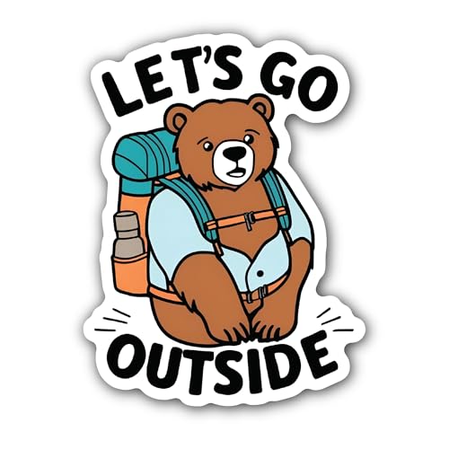 2 (Pieces) 3" and 5" Robot Sticker, Waterproof Vinyl Decals for Many Purpose Like Cars, Trucks, Lapt