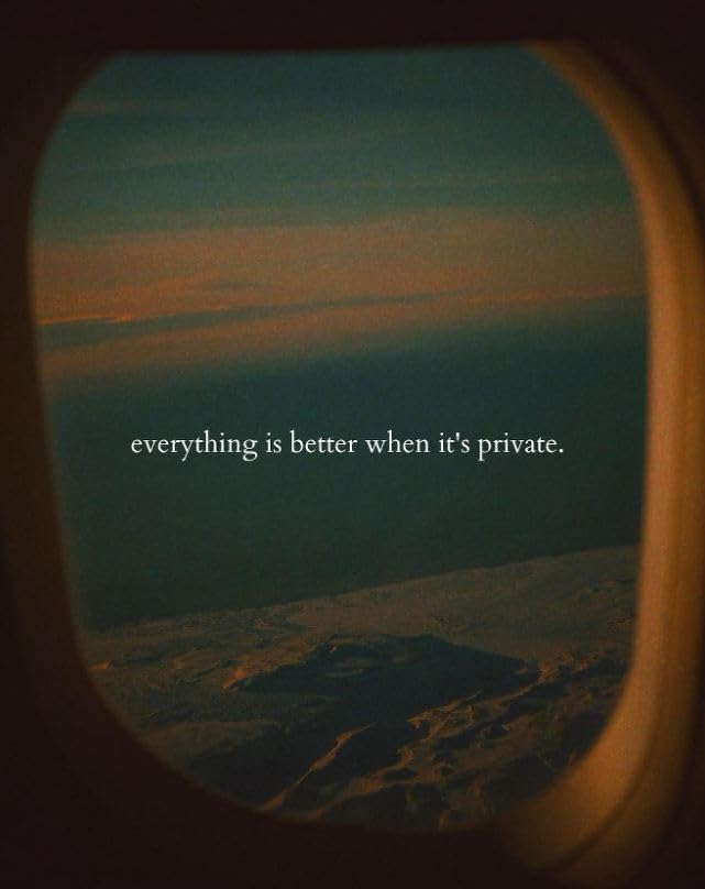 Everything is Better When its Private Message Sticker - 5" Vinyl Sticker Waterproof