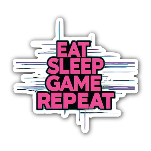 2 (Pieces) 3" and 5" Cat's Head Sticker, Waterproof Vinyl Decals for Many Purpose Like Cars, Trucks,
