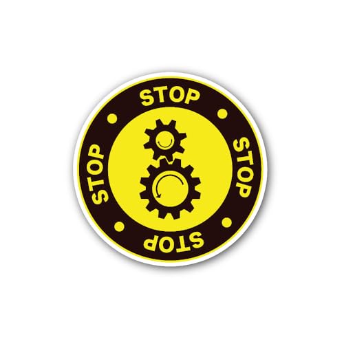 2 (Pieces) 3" and 5" Variety of Concepts Sign Sticker, Waterproof Vinyl Decals for Many Purpose Like