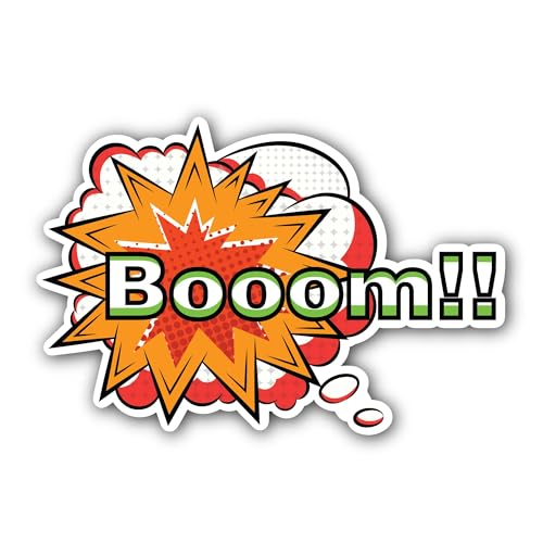 2 (Pieces) 3" and 5" Skull Wearing Sunglasses Sticker, Waterproof Vinyl Decals for Many Purpose Like