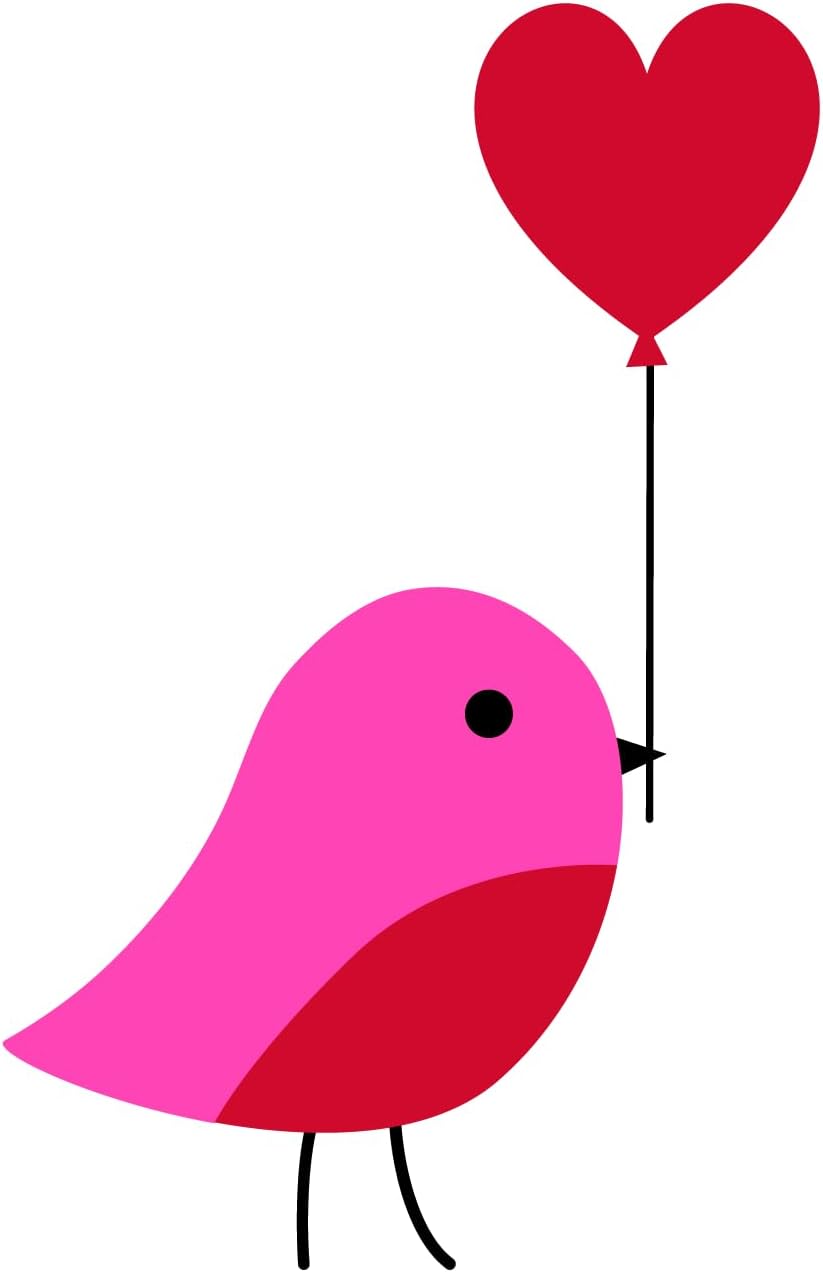 Inspirational Quote Sparrow Hold Baloon Motivational Sticker Vinyl Decal Motivation Stickers- 5" Vinyl Sticker Waterproof