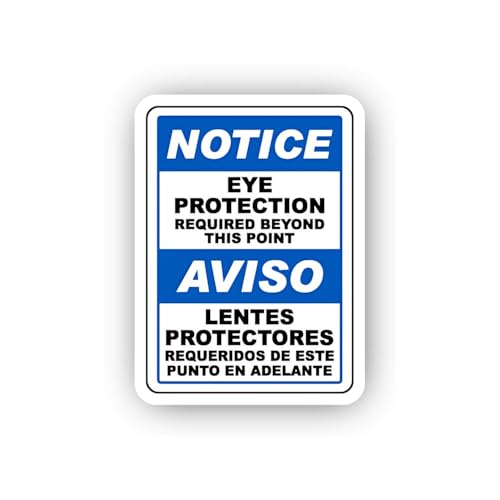 2 (Pieces) 3" and 5" Bilingual No Smoking Symbol Sticker, Waterproof Vinyl Decals for Many Purpose L