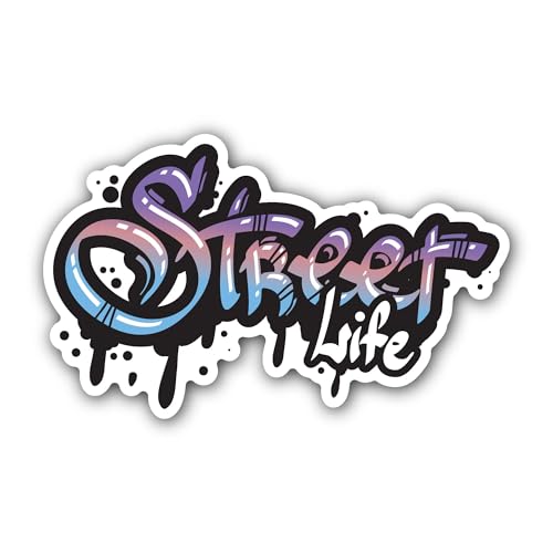 2 (Pieces) 3" and 5" Halloween Spooky Ghost Sticker, Waterproof Vinyl Decals for Many Purpose Like C