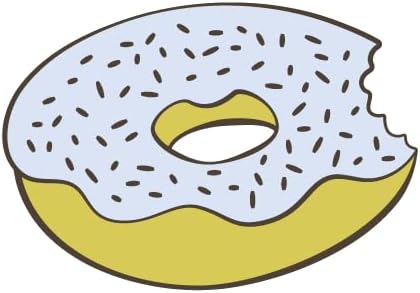 Inspirational Quote Donut Motivational Sticker Vinyl Decal Motivation Stickers- 5" Vinyl Sticker Waterproof