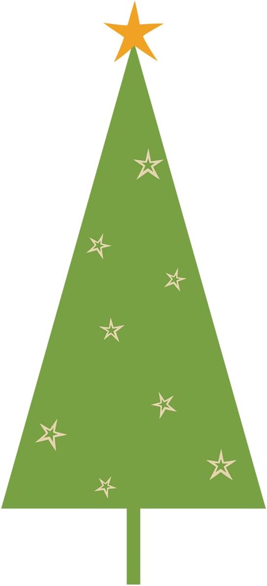 Inspirational Quote Christmas Tree with Star Motivational Sticker Vinyl Decal Motivation Stickers- 5" Vinyl Sticker Waterproof