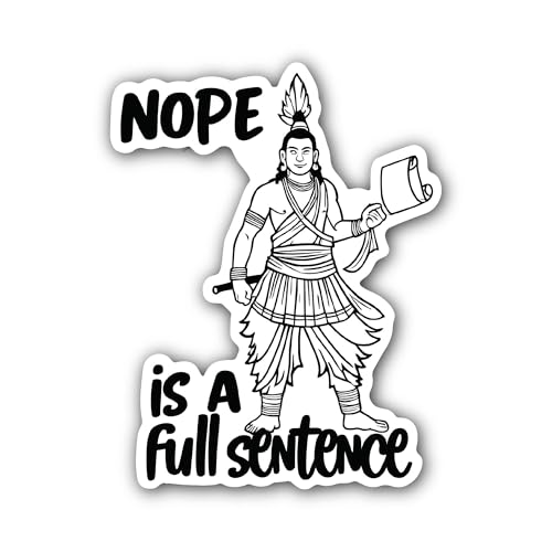 Your Buff May be Sore Before The Evening Message Sticker - 5" Vinyl Sticker Waterproof