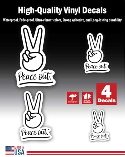 Inspirational Quote Love Always Keep Happy Motivational Sticker Vinyl Decal Motivation Stickers- Cho