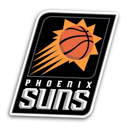2 (Pieces) 3" and 5" Ph0enix Suns Decal Sticker, Waterproof Vinyl Decals for Many Purpose Like Cars,
