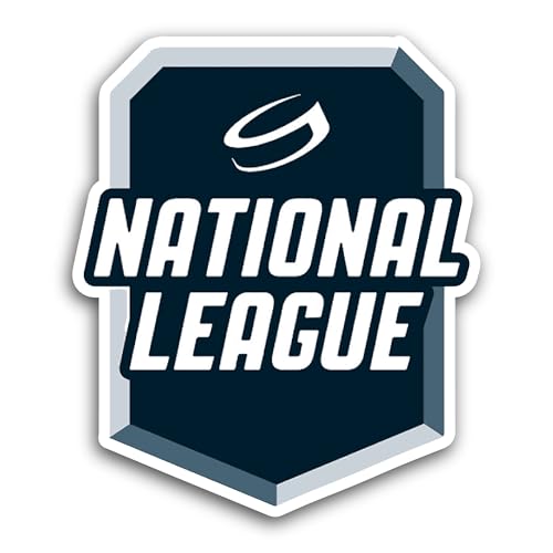 2 (Pieces) 3" and 5" Nati0nal League Sticker, Waterproof Vinyl Decals for Many Purpose Like Cars, Tr