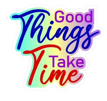 Inspirational Quote Probably Late for Something Motivational Sticker, Vinyl Decal Motivation Sticker